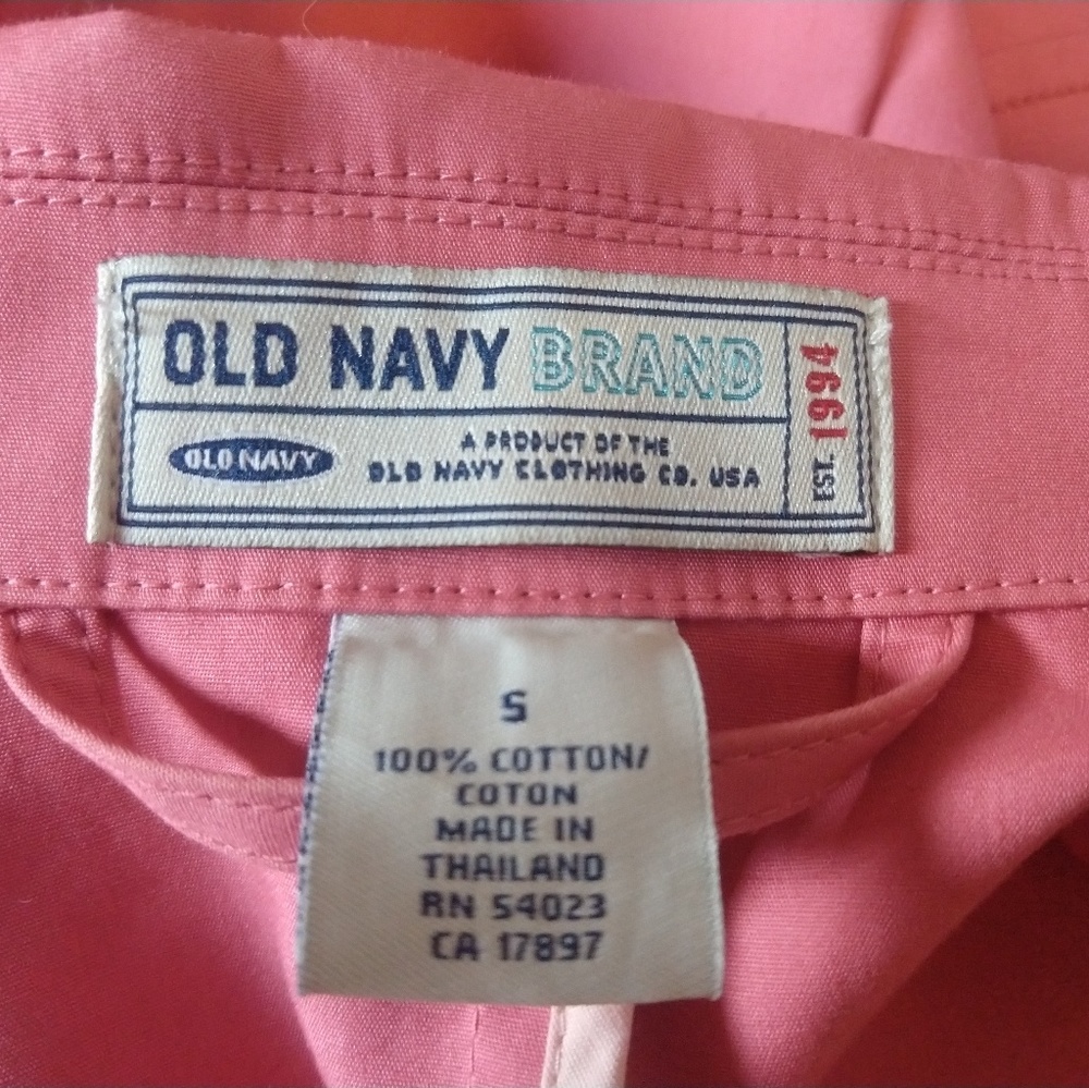 Old Navy Coral Pink Jacket, small - Picture 3 of 7
